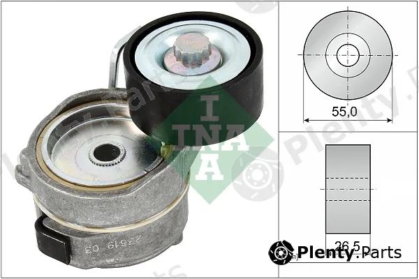 Wilmink Group WG2071394 — Belt Tensioner, V-ribbed belt