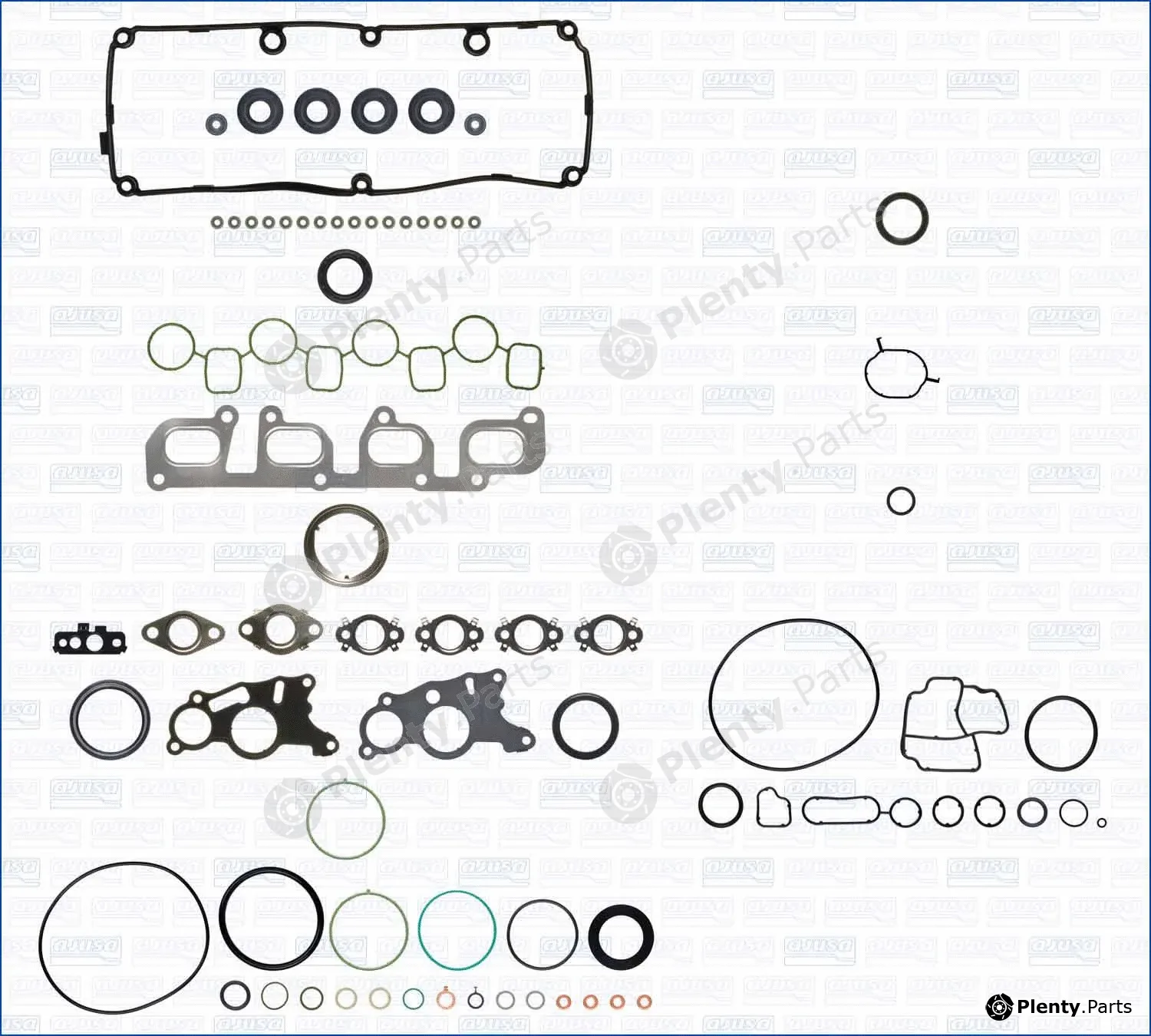 Wilmink Group WG2083152 — Full Gasket Kit, engine
