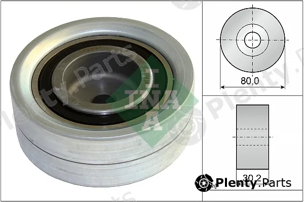 Wilmink Group WG1253085 — Deflection/Guide Pulley, timing belt