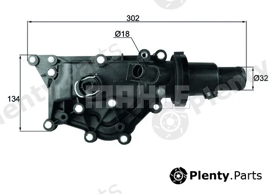 Wilmink Group WG1789633 — Thermostat, coolant