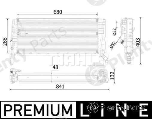 Wilmink Group WG2183281 — Radiator, engine cooling