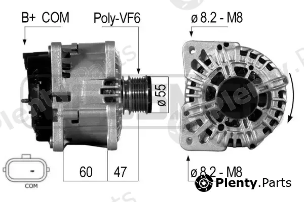 Wilmink Group WG2012174 — Alternator