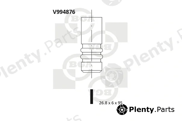 Wilmink Group WG1491640 — Intake Valve