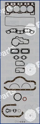 Wilmink Group WG1163871 — Full Gasket Kit, engine