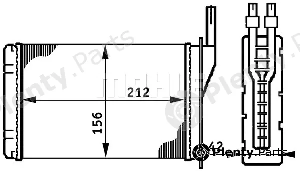 Wilmink Group WG2180191 — Heat Exchanger, interior heating