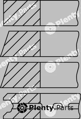 Wilmink Group WG2202135 — Piston Ring Kit