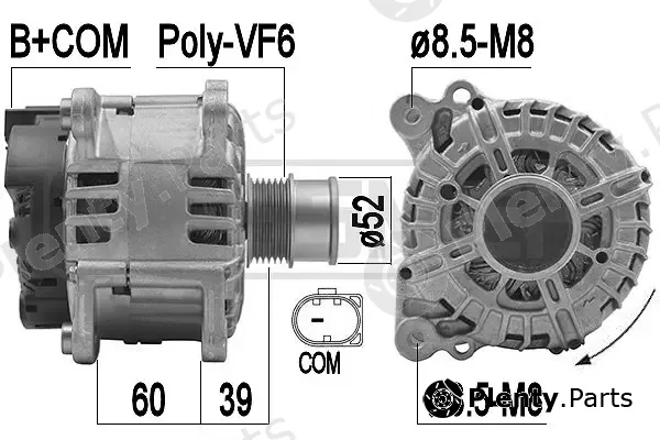 Wilmink Group WG2011421 — Alternator