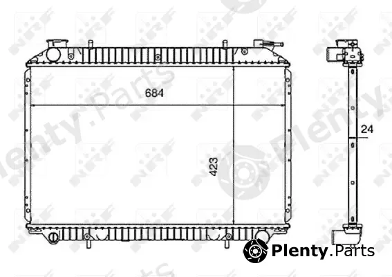 Wilmink Group WG1721711 — Radiator, engine cooling
