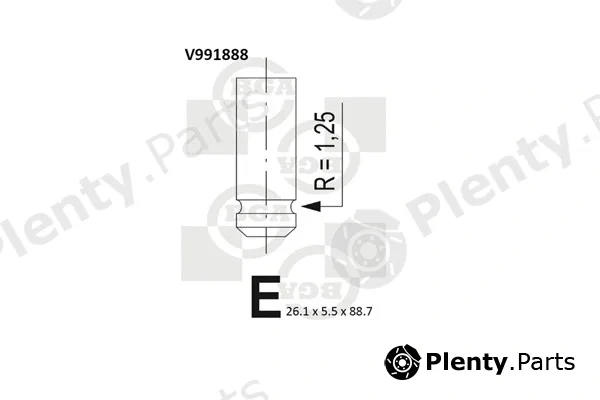 Wilmink Group WG1491614 — Exhaust Valve