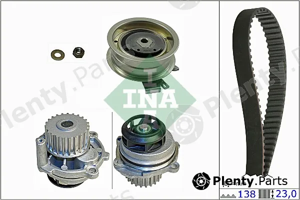 Wilmink Group WG1251370 — Water Pump & Timing Belt Kit