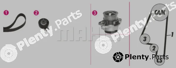 Wilmink Group WG2182197 — Water Pump & Timing Belt Kit