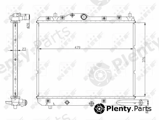 Wilmink Group WG1723085 — Radiator, engine cooling