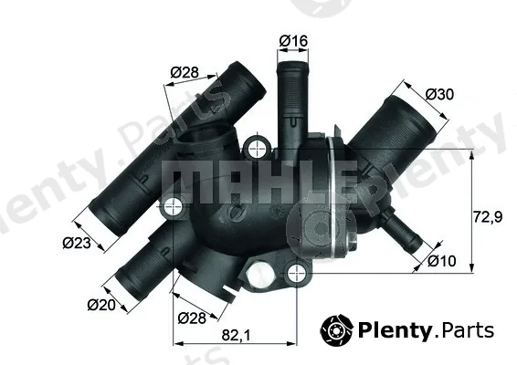 Wilmink Group WG2224826 — Thermostat, coolant