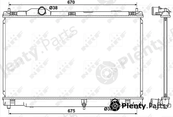 Wilmink Group WG1721983 — Radiator, engine cooling