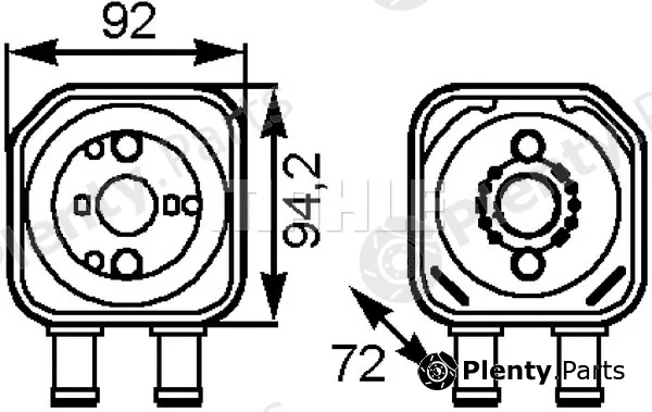 Wilmink Group WG2181109 — Oil Cooler, engine oil