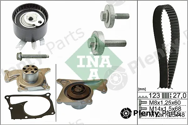 Wilmink Group WG1710017 — Water Pump & Timing Belt Kit