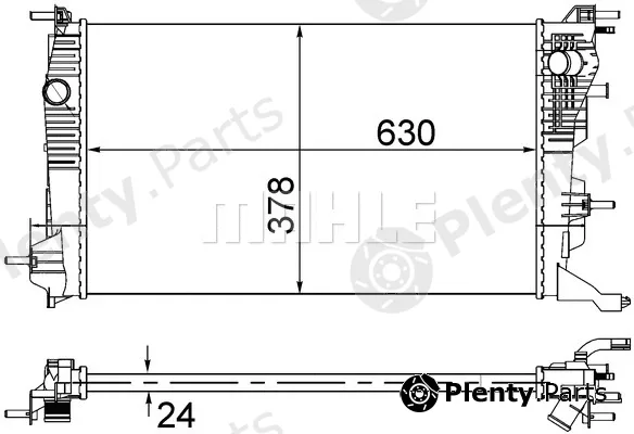Wilmink Group WG2184052 — Radiator, engine cooling
