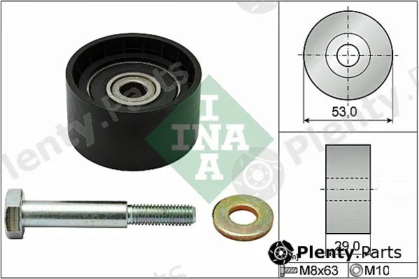 Wilmink Group WG1252850 — Deflection/Guide Pulley, timing belt