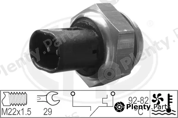 Wilmink Group WG1777025 — Temperature Switch, radiator fan
