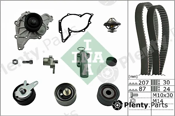 Wilmink Group WG1251952 — Water Pump & Timing Belt Kit