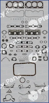 Wilmink Group WG1164514 — Full Gasket Kit, engine