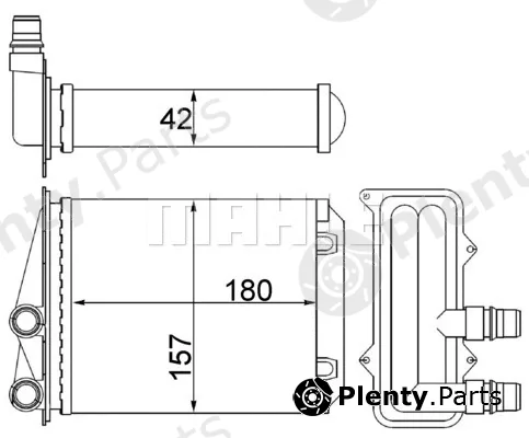 Wilmink Group WG2180121 — Heat Exchanger, interior heating