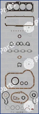 Wilmink Group WG1163891 — Full Gasket Kit, engine