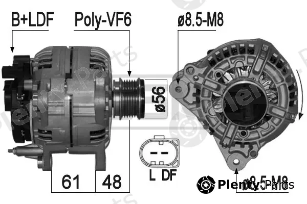 Wilmink Group WG2012411 — Alternator