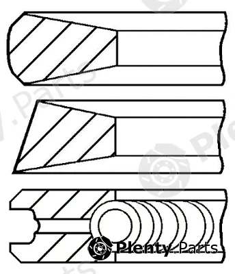 Wilmink Group WG1938994 — Piston Ring Kit