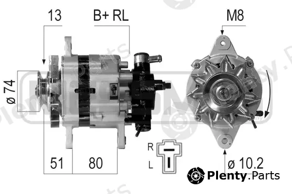 Wilmink Group WG2012257 — Alternator