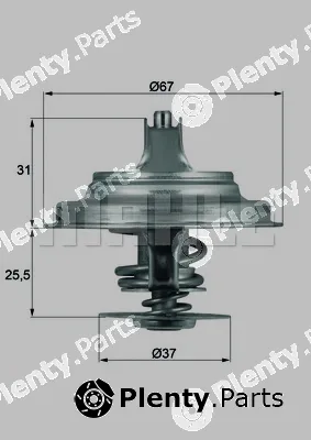 Wilmink Group WG1262721 — Thermostat, coolant