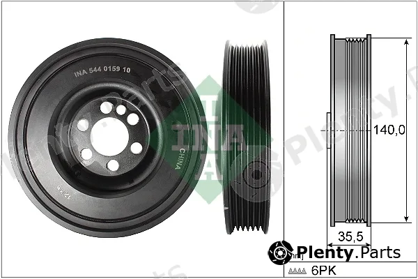 Wilmink Group WG2112214 — Belt Pulley, crankshaft
