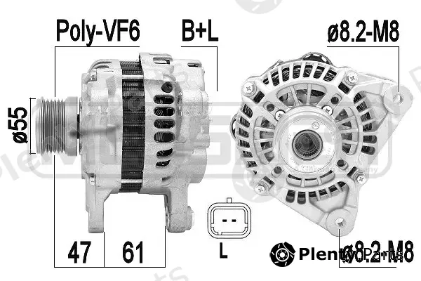Wilmink Group WG2011298 — Alternator
