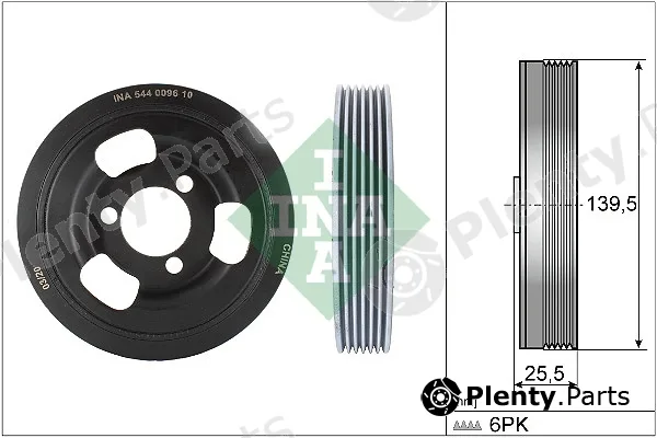 Wilmink Group WG1710224 — Belt Pulley, crankshaft
