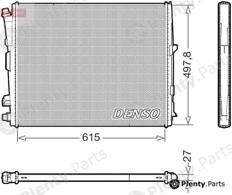Wilmink Group WG2339227 — Radiator, engine cooling