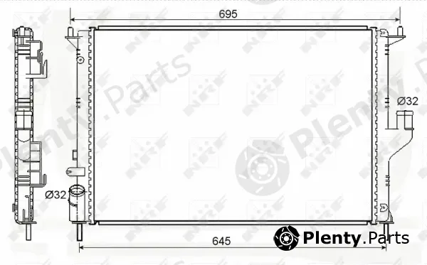 Wilmink Group WG2161923 — Radiator, engine cooling