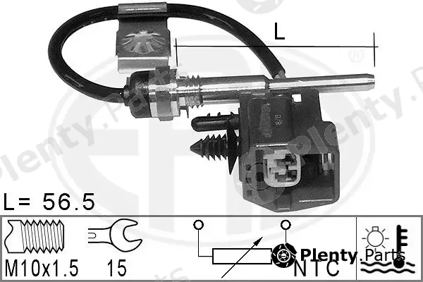 Wilmink Group WG1492627 — Sensor, coolant temperature