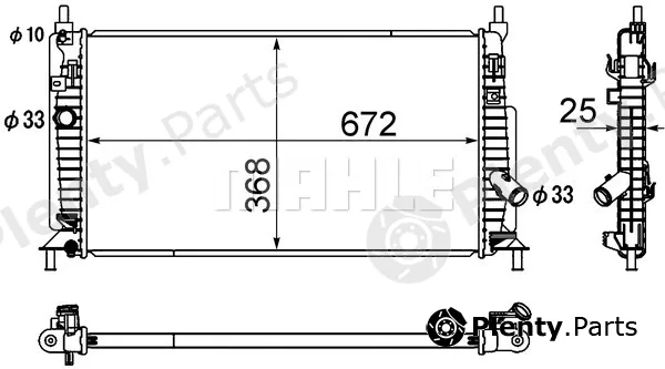 Wilmink Group WG2182920 — Radiator, engine cooling