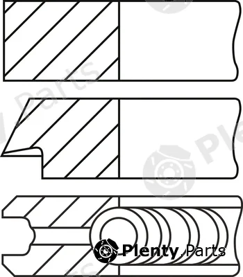 Wilmink Group WG2046384 — Piston Ring Kit
