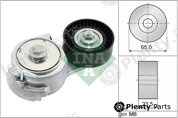 Wilmink Group WG1253316 — Belt Tensioner, V-ribbed belt