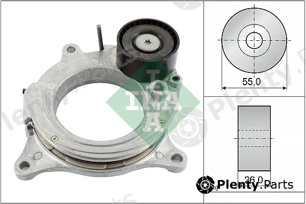 Wilmink Group WG1966377 — Belt Tensioner, V-ribbed belt
