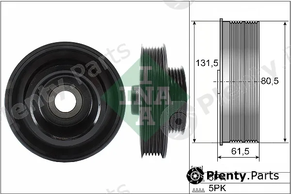 Wilmink Group WG2112209 — Belt Pulley, crankshaft