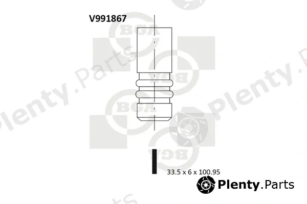 Wilmink Group WG1491609 — Intake Valve