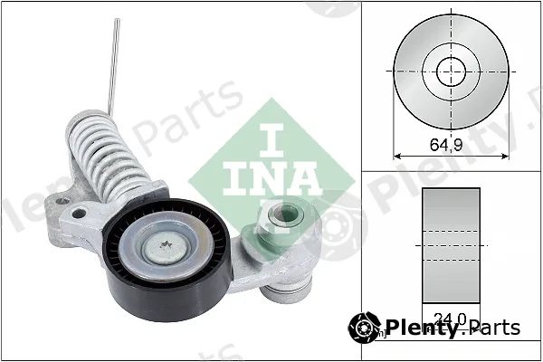 Wilmink Group WG2042900 — Belt Tensioner, V-ribbed belt