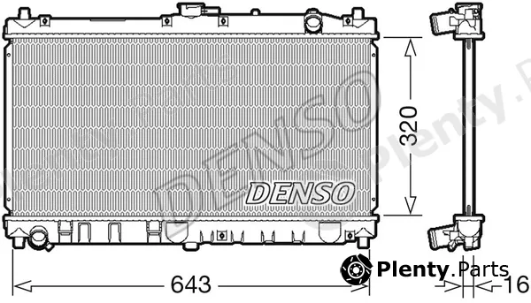 Wilmink Group WG1919665 — Radiator, engine cooling