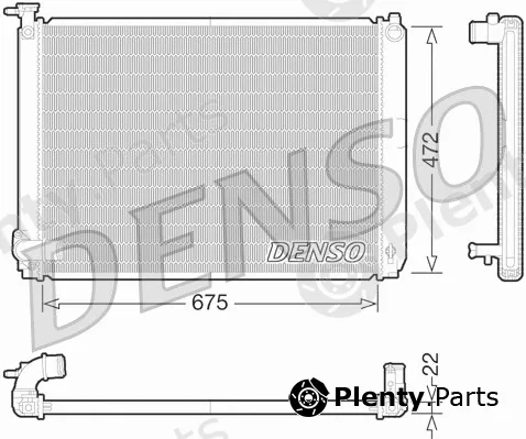 Wilmink Group WG1919909 — Radiator, engine cooling