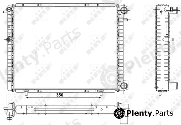 Wilmink Group WG1721454 — Radiator, engine cooling