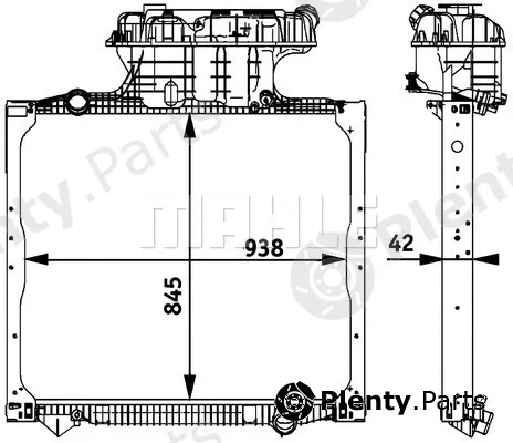 Wilmink Group WG2183984 — Radiator, engine cooling
