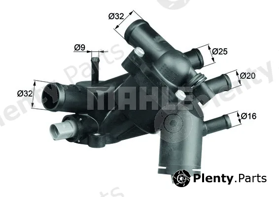 Wilmink Group WG1261873 — Thermostat, coolant