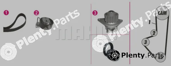 Wilmink Group WG2182205 — Water Pump & Timing Belt Kit